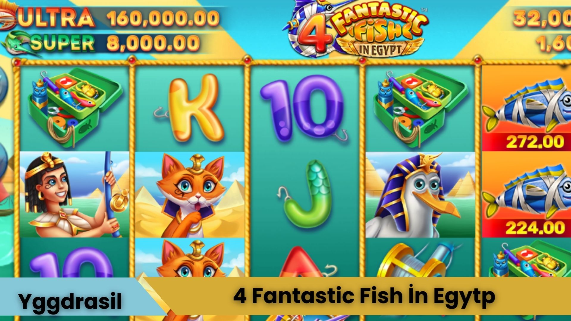 4 Fantastic Fish İn Egypt Oyna