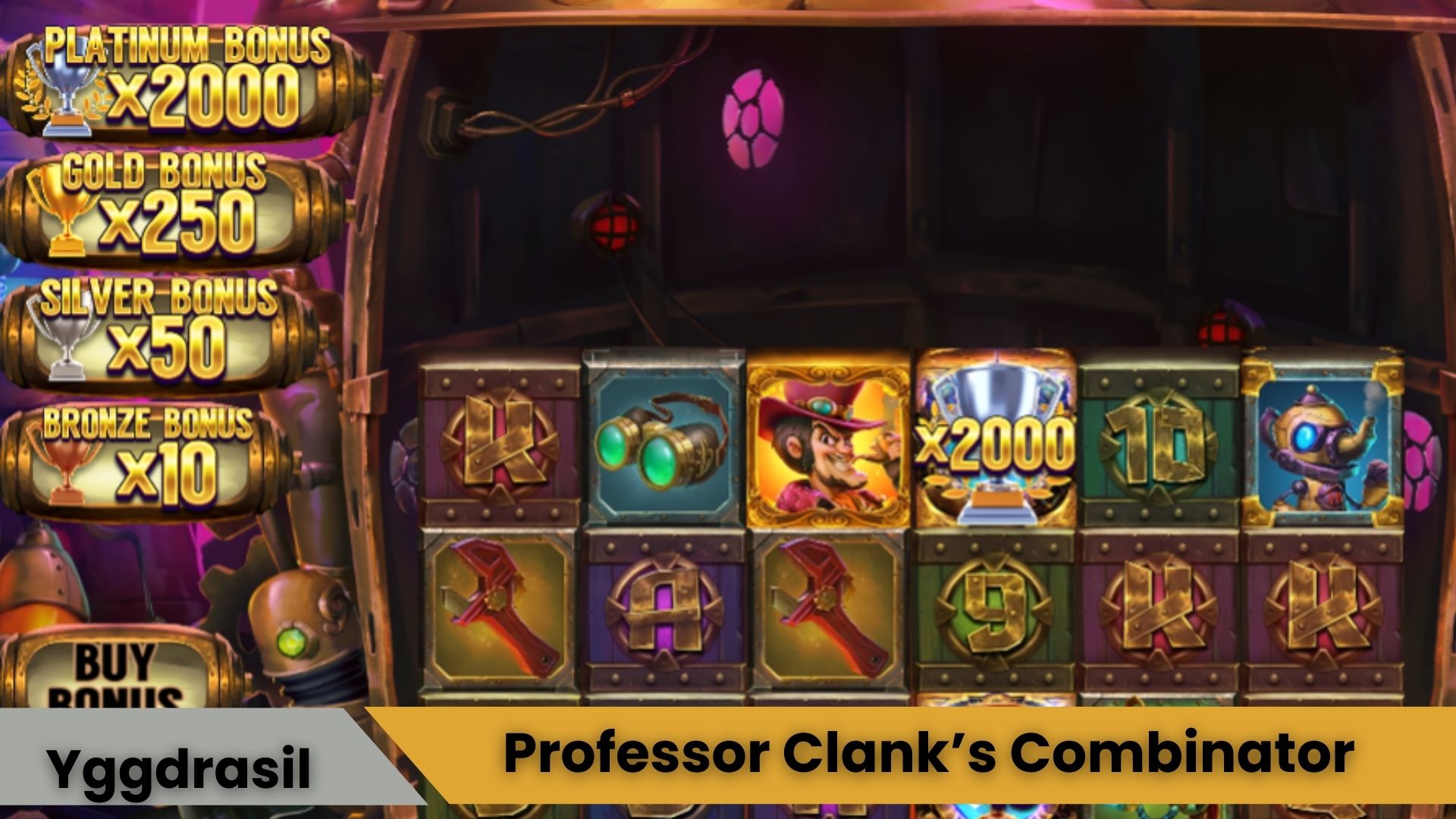 Professor Clank’s Combinator ile Servetini Katla