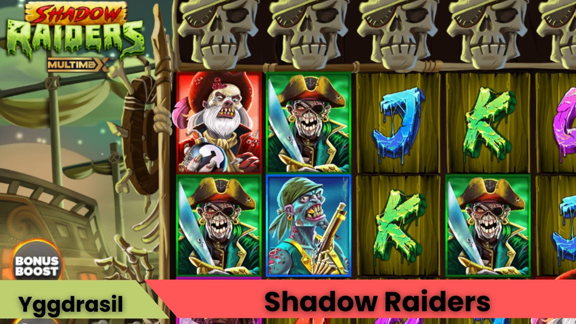Shadow Raiders: Zombi Korsanlarla Hazine Avı